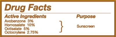 Actives (Selfie Spf 30   Drug Facts)